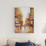 " French Street Scene " by Joval - Image 6