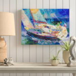 Sailboat' Print on Canvas - Image 8