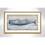 Brannen Blue Whale - Picture Frame Print - Image 5