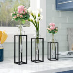 3 Piece Glass Table Vase - Image 6