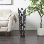 Moderna Aluminum Floor Vase Jar - Image 5